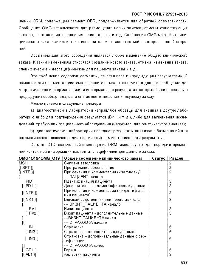 ГОСТ Р ИСО/HL 7 27931-2015, страница 644